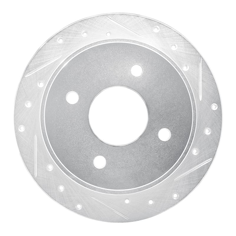 R1 Concepts — R1 90-92 Infiniti M30 Rear Right Drilled & Slotted Silver Brake Rotor
R1 Brake Rotor Drill