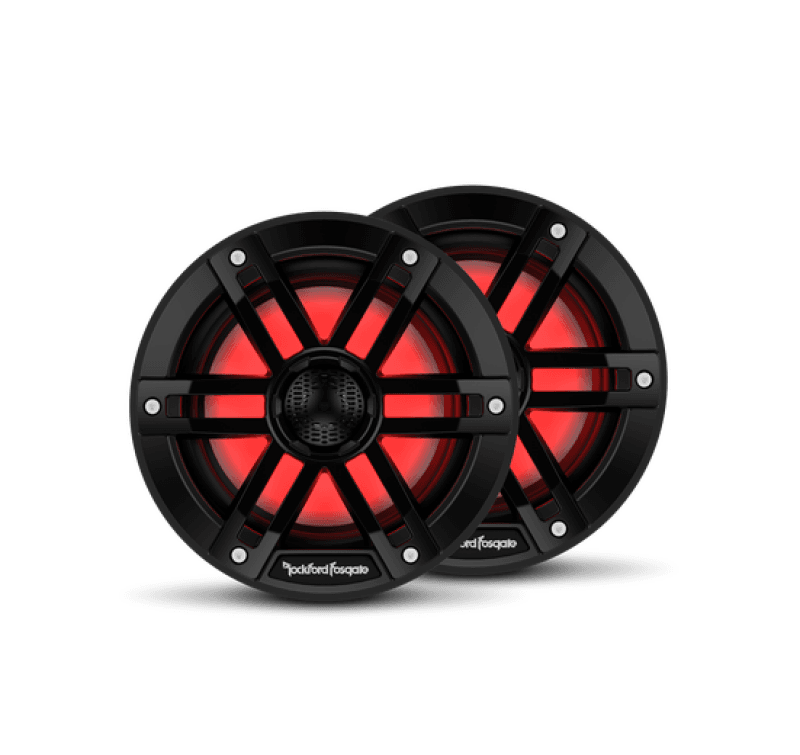 Rockford Fosgate UTV — Rockford Fosgate M1 6in. Color Optix Marine 2-Way Speakers (Pair) - Black