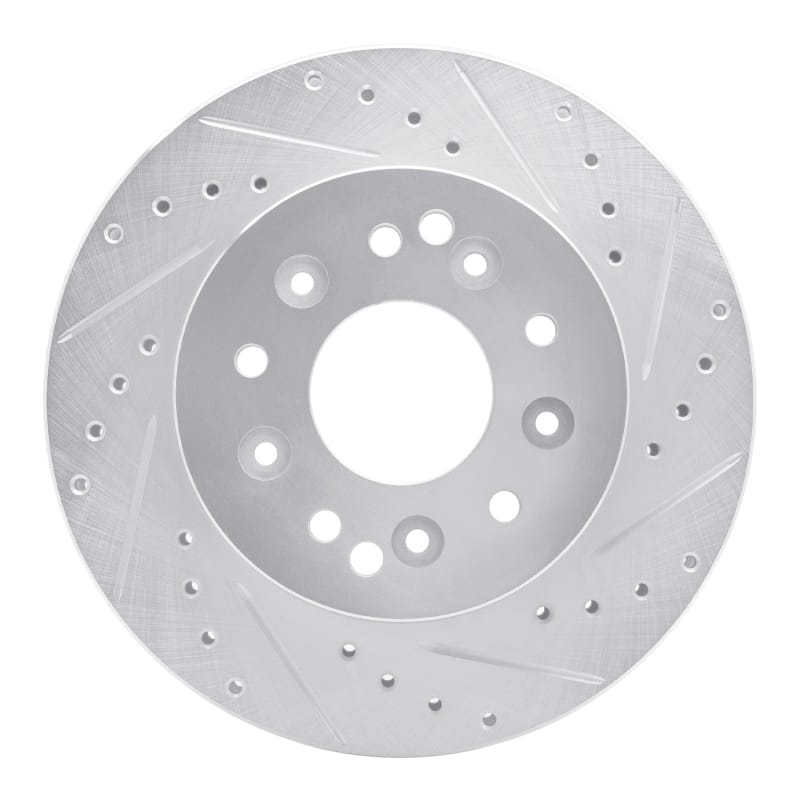 R1 Concepts — R1 63-82 Chevrolet Corvette Front/Rear Right Drilled & Slotted Silver Brake Rotor
R1 Brake Rotor Drill