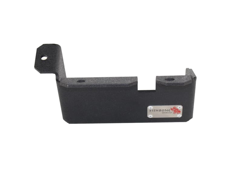 Fishbone Offroad — Fishbone Offroad 97-06 Jeep Wrangler TJ Steering Box Skid Plate - Black Textured Powdercoat