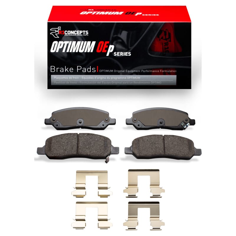 R1 Concepts — R1 06-11 Buick Lucerne Rear Optimum OE Pads & Hardware Kit
R1 Optimum Oe Pads a
