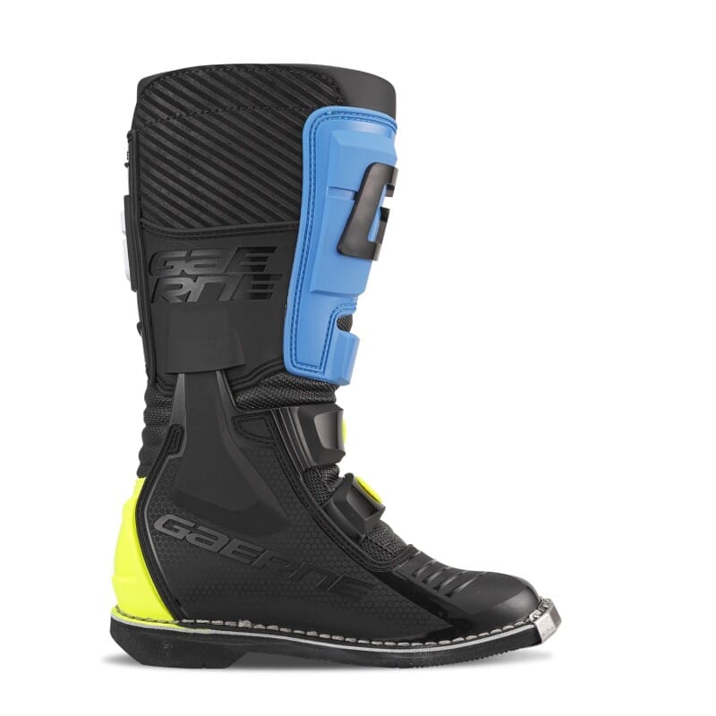 Gaerne — Gaerne GXJ Boot Black/Blue/Fluorescent Yellow Size - Youth 1