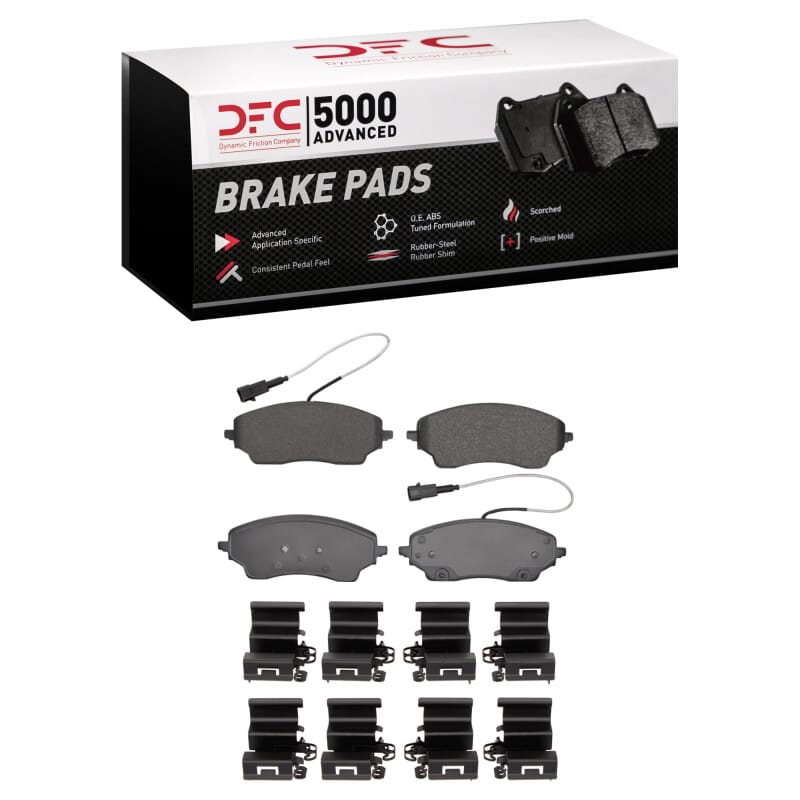 DFC — DFC 22-25 Ram ProMaster EV Rear 5000 Advanced Semi Metallic Brake Pads and Hardware Kit
DFC Brake Pad Set