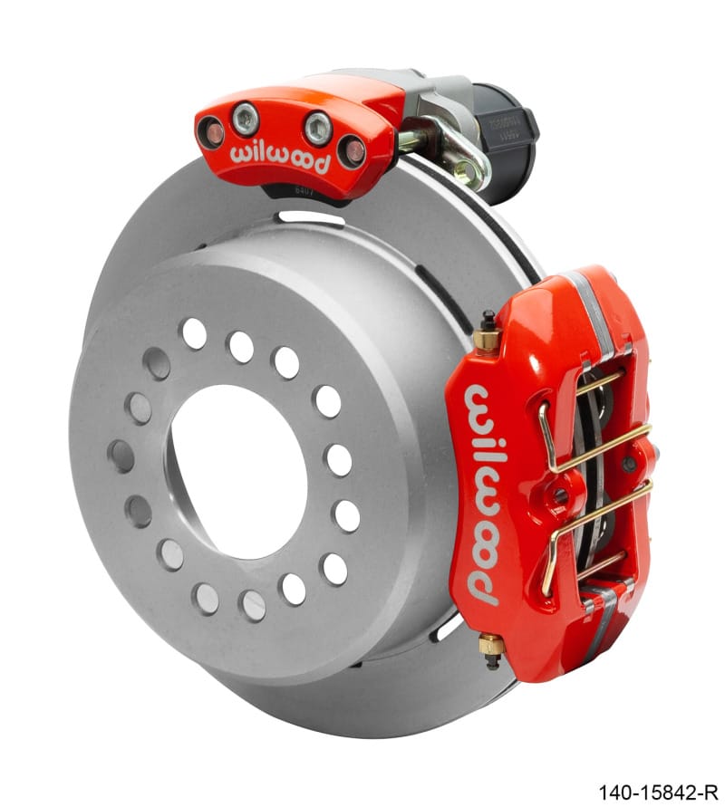 Wilwood — Wilwood EPB/FDP-LP Rear Kit 11in. Big Ford - Red
BRAKE KIT