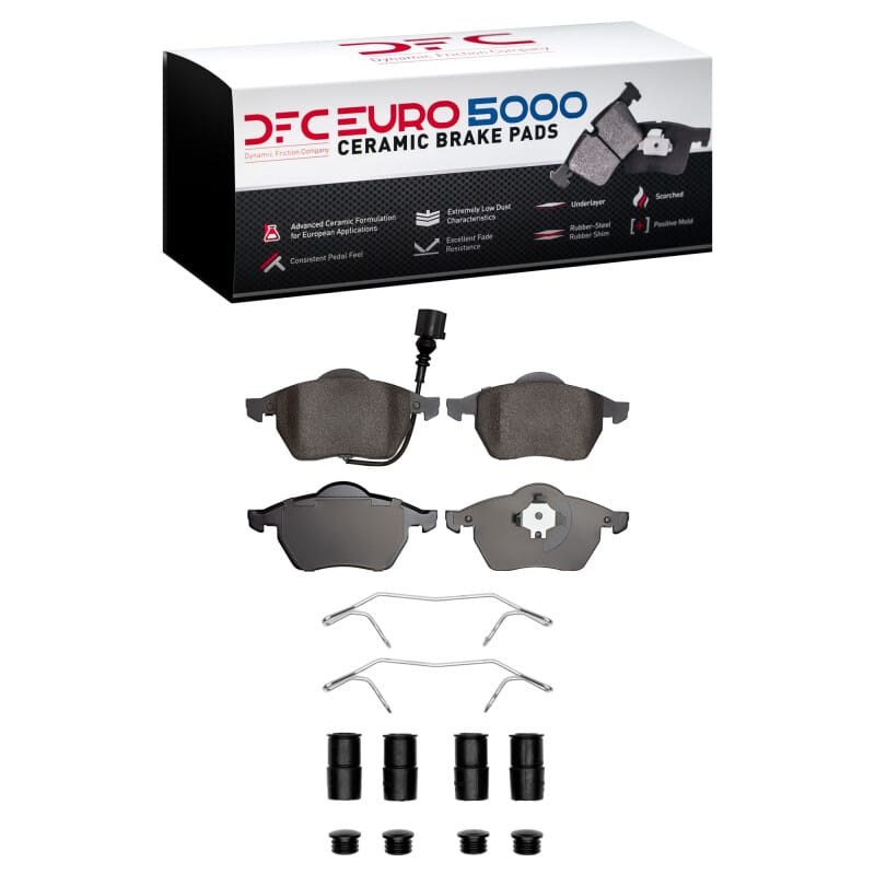 DFC — DFC 99-10 Audi TT Quattro Front Euro 5000 Ceramic Brake Pads and Hardware Kit
DFC EURO Pads + HW