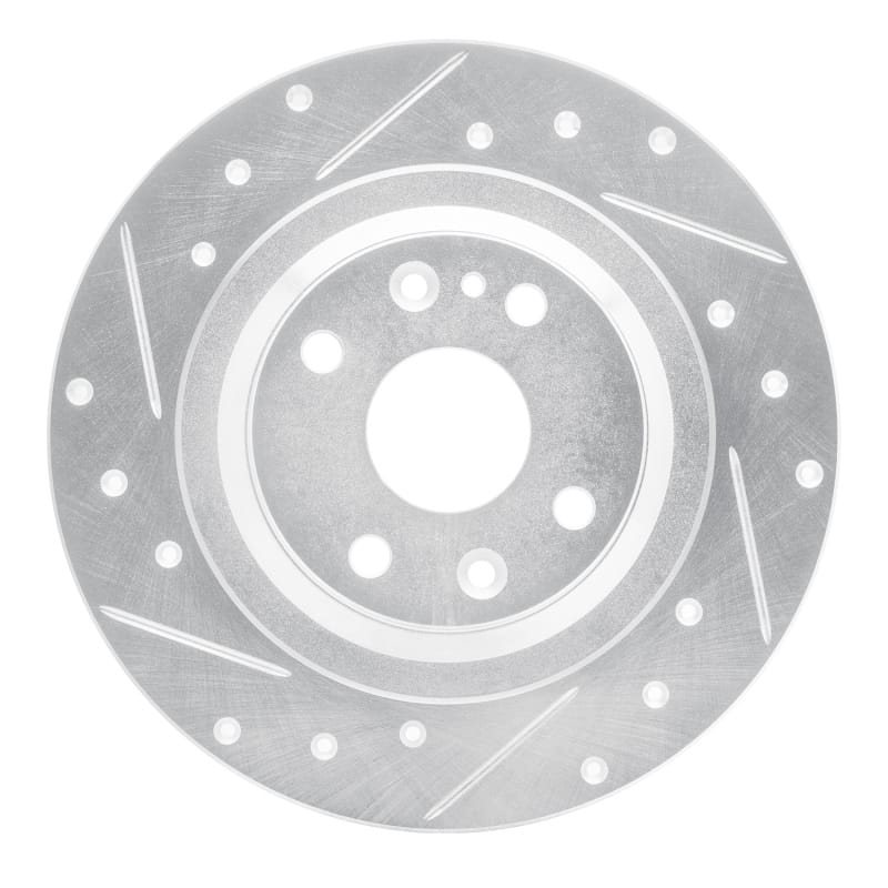 R1 Concepts — R1 01-05 Mazda Miata Rear Left Drilled & Slotted Silver Brake Rotor
R1 Brake Rotor Drill