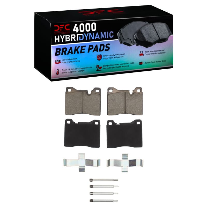 DFC — DFC 69-76 BMW 2500 Front 4000 HybriDynamic Brake Pads and Hardware Kit
DFC Brake Pad Set