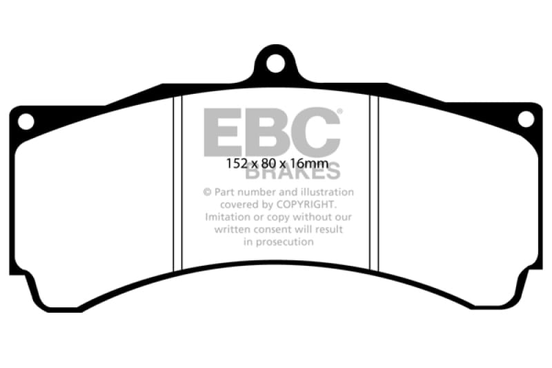 EBC — EBC Brakes Redstuff Ceramic Brake Pads