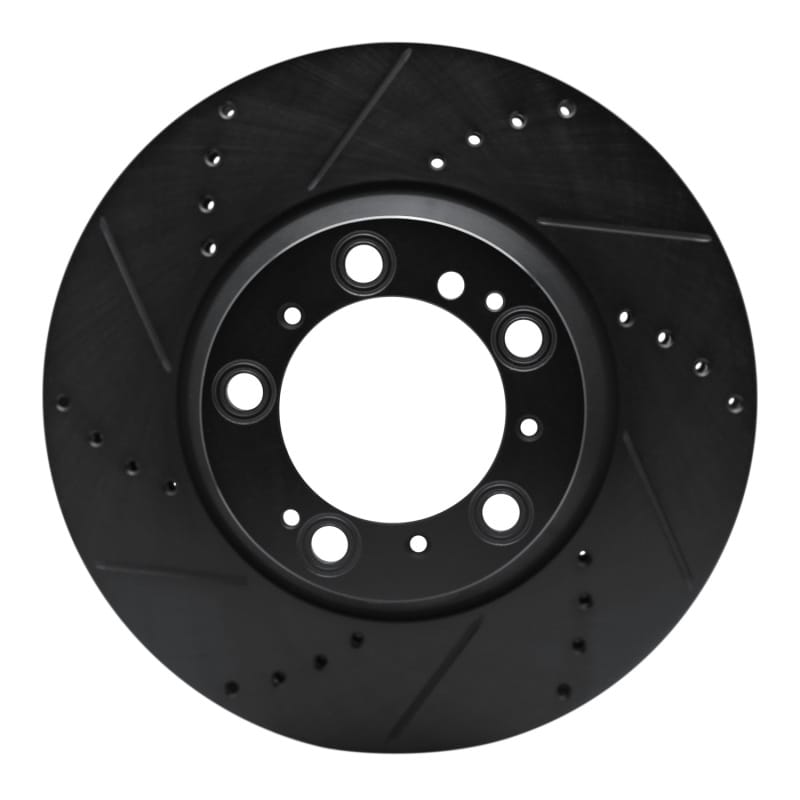 R1 Concepts — R1 99-23 Porsche Panamera Right Rear Drilled & Slotted Black Brake Rotor
R1 Brake Rotor Drill