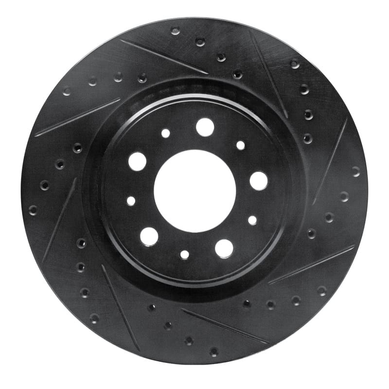 R1 Concepts — R1 98-04 Volvo V70 Front Right Drilled & Slotted Black Brake Rotor
R1 Brake Rotor Drill