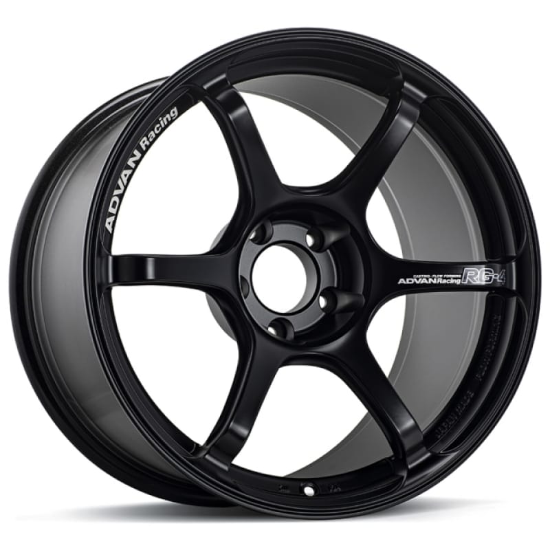 Advan — Advan RG-4 17X8.0 / +35 / 4x100 - Semi Gloss Black