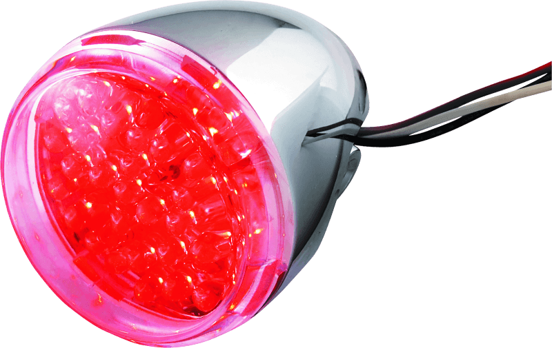 Bikers Choice — Plain Lens Dual Circuit-Red