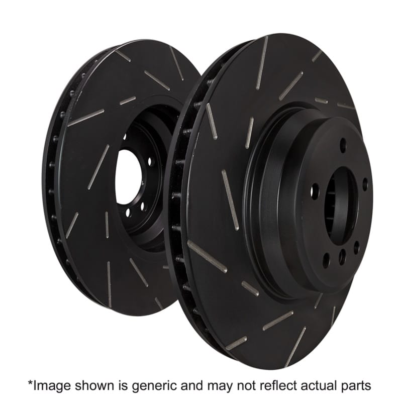 EBC — EBC 2011-2012 BMW 135 3.0L Turbo USR Slotted Front Rotors
Disc Brake Rotor Set
Disc Brake Rotor