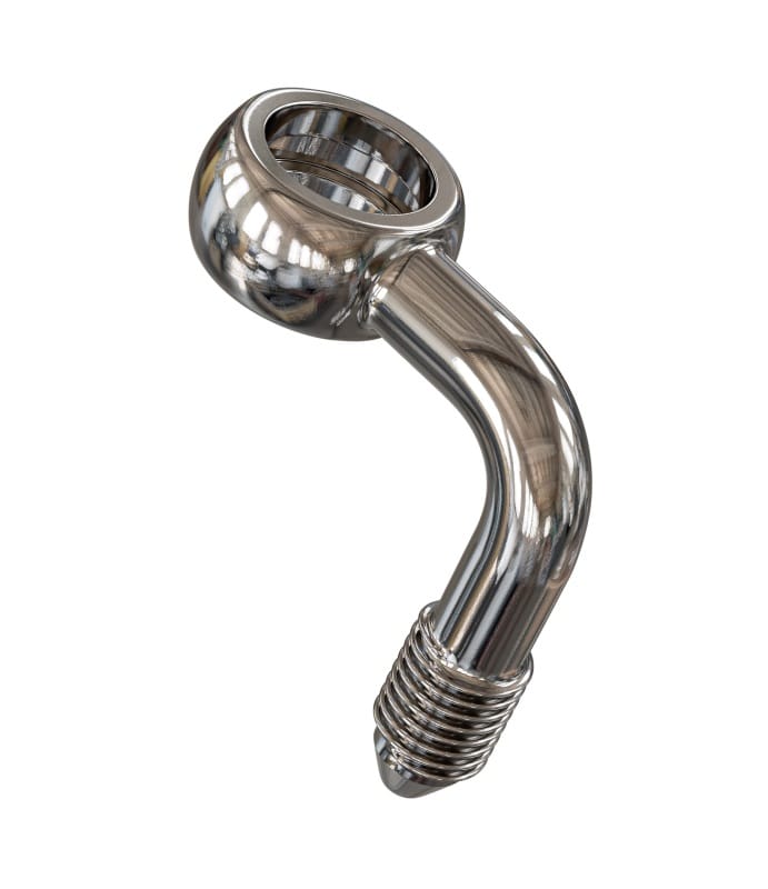 Goodridge — Goodridge 90 Deg Banjo Adaptor for 7/16 Bolt