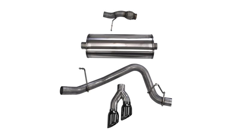 CORSA Performance — Corsa 2015-2020 Chevy Tahoe/GMC Yukon Cat-Back Exhaust Sport 3in Single Side Twin Black 4in Tips
Exhaust