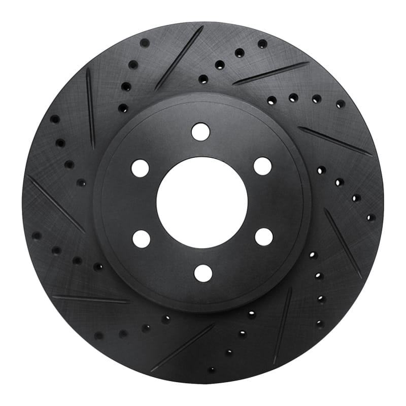 R1 Concepts — R1 03-03 Dodge Durango Front Left Drilled & Slotted Black Brake Rotor
R1 Brake Rotor Drill