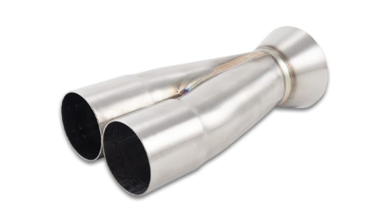 Vibrant — Vibrant 2-1 Merge Collector 2.00in Inlet I.D. x 3.00in Outlet O.D. 8.25in Overall Length
2IN1COLL-2"IDx3"OD
Exhaust Collector