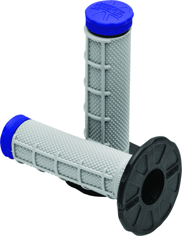 ProTaper — Handlebar Grip - MX Half Waffle Blue
