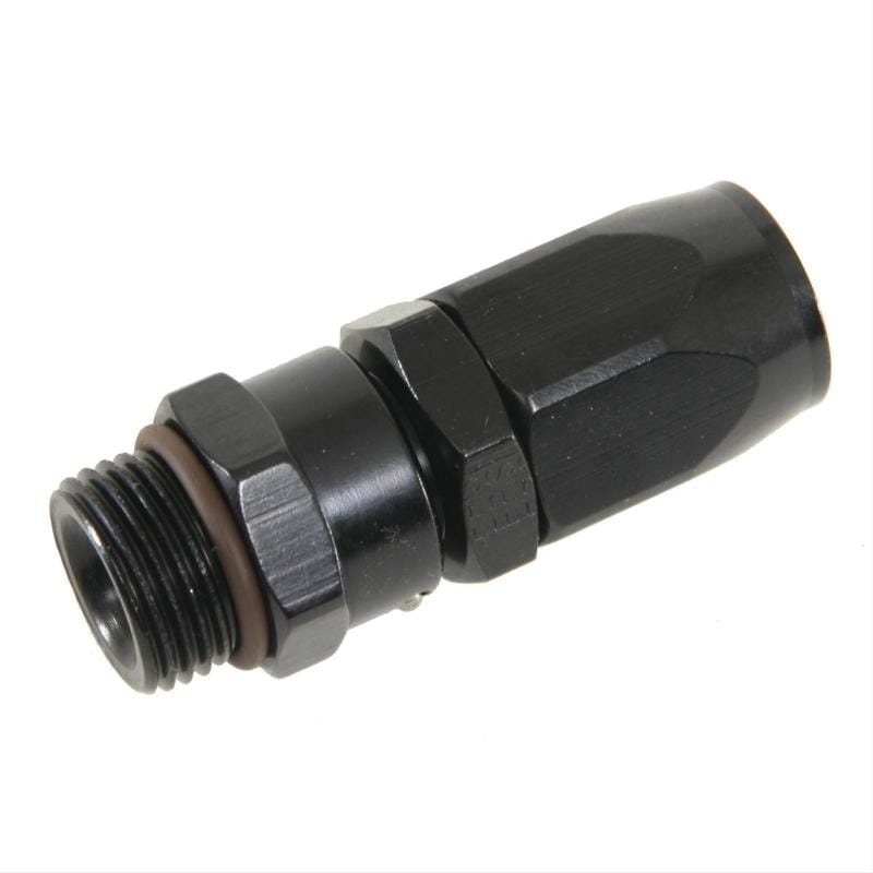 Fragola — Fragola -12AN Straight x 1 5/16 - 12 (16) Hose End - Black