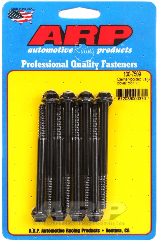 ARP — ARP Center-Bolted Hex Valve Cover Bolt Kit