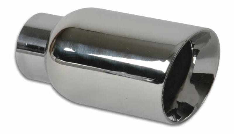 Vibrant — Vibrant 4in OD Round SS Exhaust Tip (Double Wall Angle Cut Beveled Outlet) 3in. ID Inlet
3"ID4"ODExhTipBevEdg
ExhstTailPipeTip