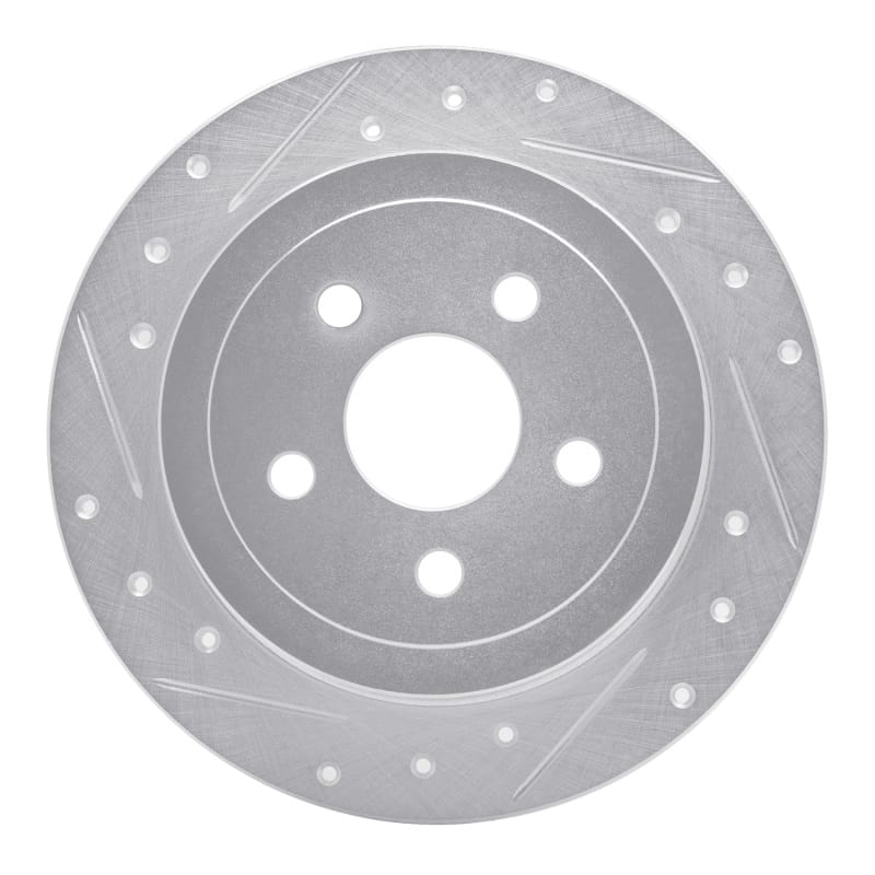 R1 Concepts — R1 95-07 Chrysler SEBRING Rear Left Drilled & Slotted Silver Brake Rotor
R1 Brake Rotor Drill