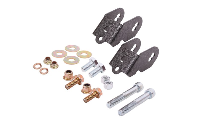 BMR Suspension — BMR Suspension 15-18 Ford Mustang S550 Rear Camber Adjustment Lockout Kit - Black Hammertone