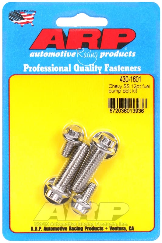 ARP — ARP Chevy SS 12pt Fuel Pump Bolt Kit