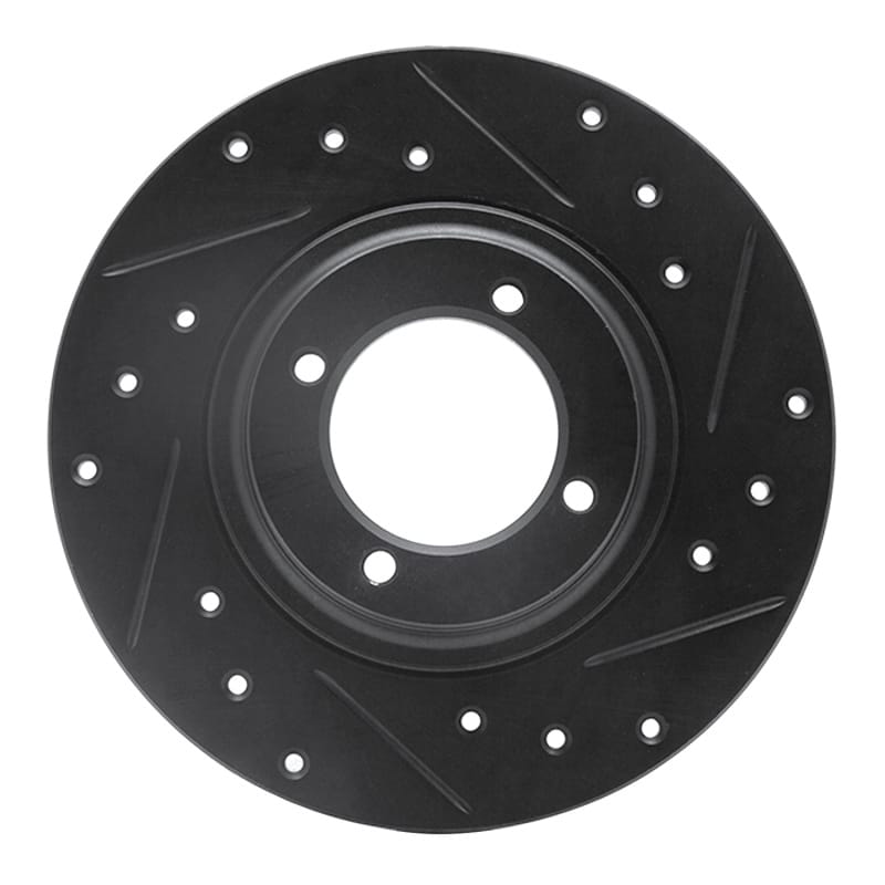 R1 Concepts — R1 81-84 Toyota STARLET Front Right Drilled & Slotted Black Brake Rotor
R1 Brake Rotor Drill