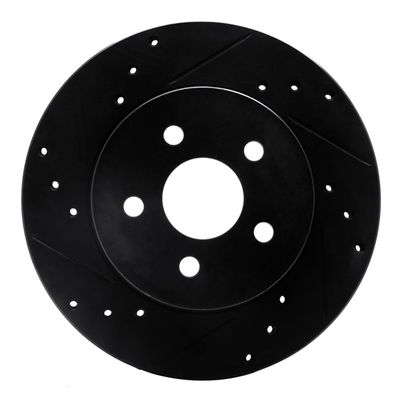 R1 Concepts — R1 88-88 Pontiac Fiero Front/Rear Left Drilled & Slotted Black Brake Rotor
R1 Brake Rotor Drill