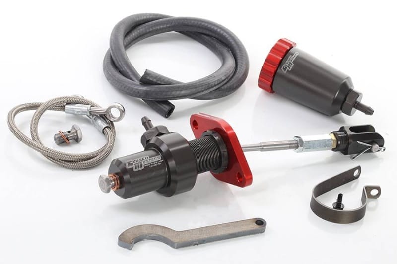 Clutch Masters — Clutch Masters 02-21 Subaru WRX/STi .75in Bore Master Cylinder Upgrade Kit - Red
