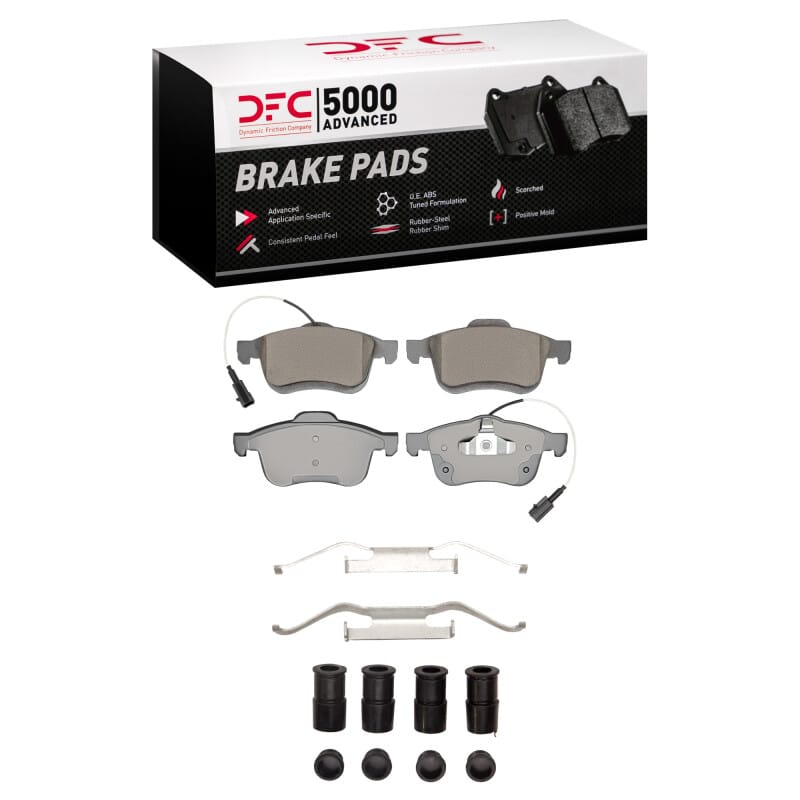 DFC — DFC 15-20 Ram ProMaster City Front 5000 Advanced Ceramic Brake Pads and Hardware Kit
DFC Brake Pad Set