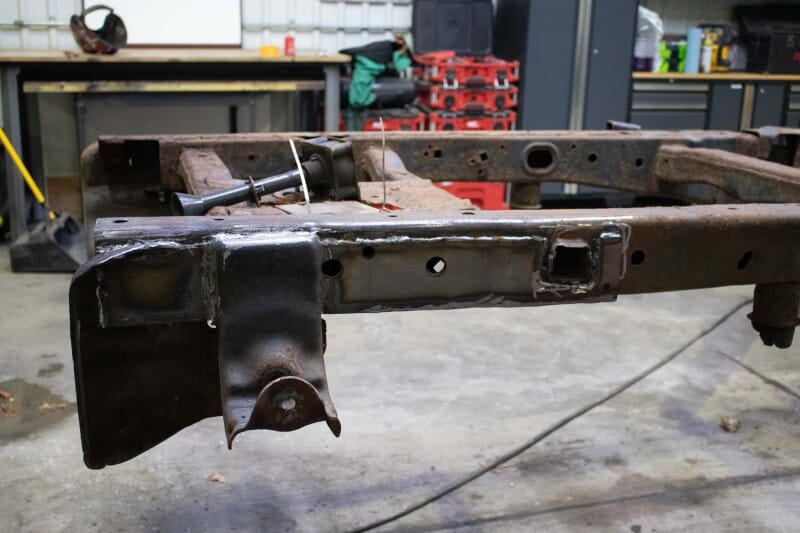 RustBuster — Rustbuster Rear Frame Section Right Side