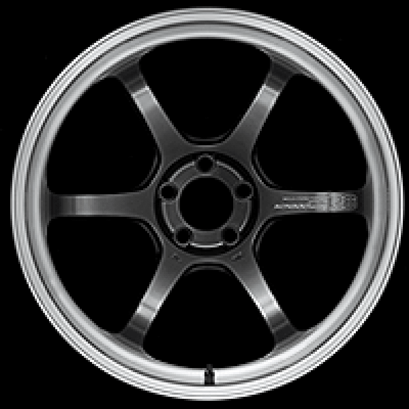 Advan — Advan R6 20x8.5 +38mm 5x114.3 Machining and Racing Hyper Black Wheel