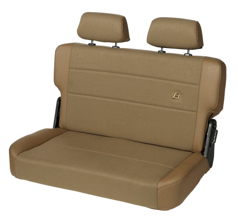 Bestop — Bestop N-Tumble Seat - 55-83 Jeep Cj5 Rear Trailmax II Fold (Center Fabric Insert Spice)
Fold-N-Tumble Seat