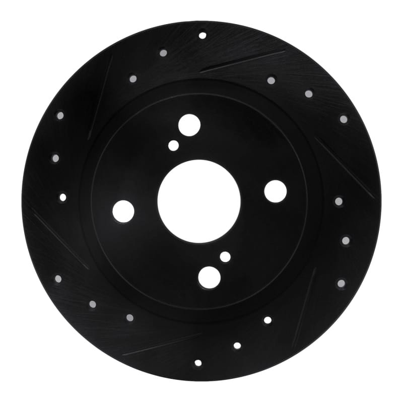 R1 Concepts — R1 87-92 Chevrolet Nova Rear Left Drilled & Slotted Black Brake Rotor
R1 Brake Rotor Drill