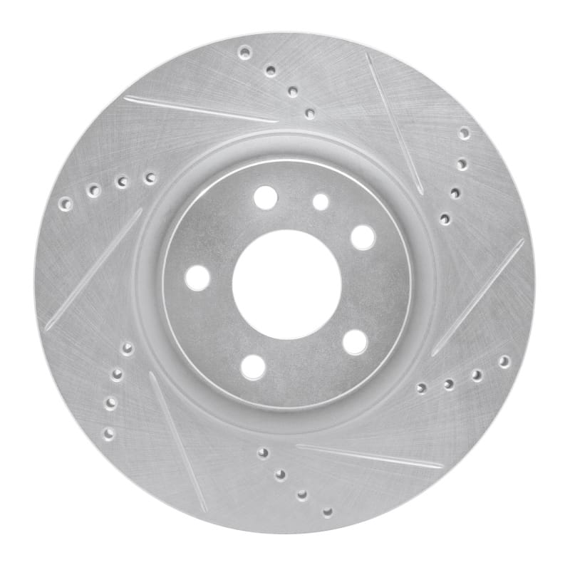 R1 Concepts — R1 91-20 Alfa Romeo 164 Front Right Drilled & Slotted Silver Brake Rotor
R1 Brake Rotor Drill