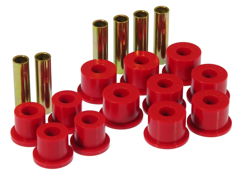 Prothane — Prothane 88-98 GM 2/4wd Rear Spring & Shackle Bushings - Red
SPRING/SHACKLE BUSH