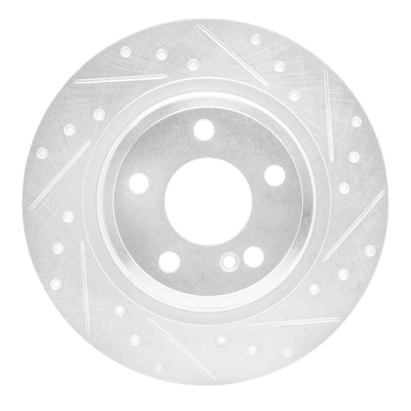 R1 Concepts — R1 12-20 Mercedes-Benz SLK250 Rear Right Drilled & Slotted Silver Brake Rotor
R1 Brake Rotor Drill