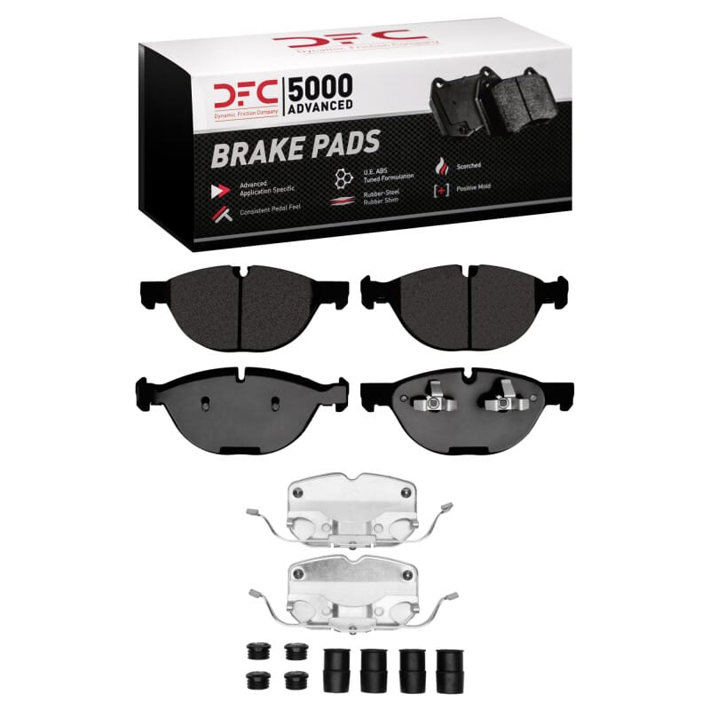 DFC — DFC 14-19 BMW X6 Front 5000 Advanced Ceramic Brake Pads and Hardware Kit
DFC Brake Pad Set