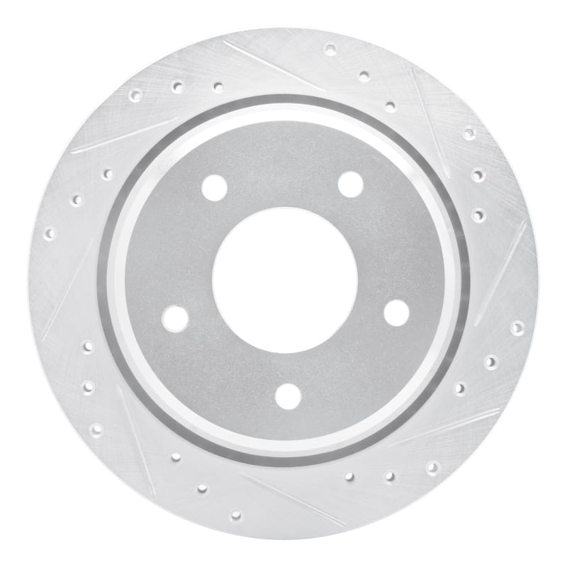 R1 Concepts — R1 1994-1996 Chevrolet Commercial Chassis Rear Right Drilled & Slotted Silver Brake Rotor
R1 Brake Rotor Drill