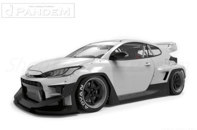 GReddy — GReddy Pandem Toyota GR Yaris (XP210) Full Rocket Bunny Wide-Body Aero Kit