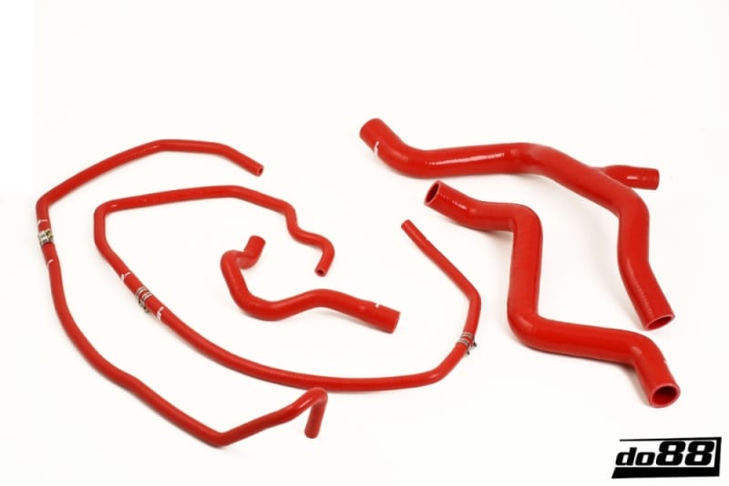 do88 — do88 Volvo C30/C70/S40/V50 Turbo 04-13 Coolant Hoses Red