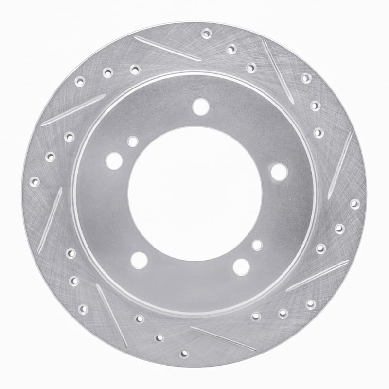 R1 Concepts — R1 91-98 Chevrolet Tracker Front Right Drilled & Slotted Silver Brake Rotor
R1 Brake Rotor Drill