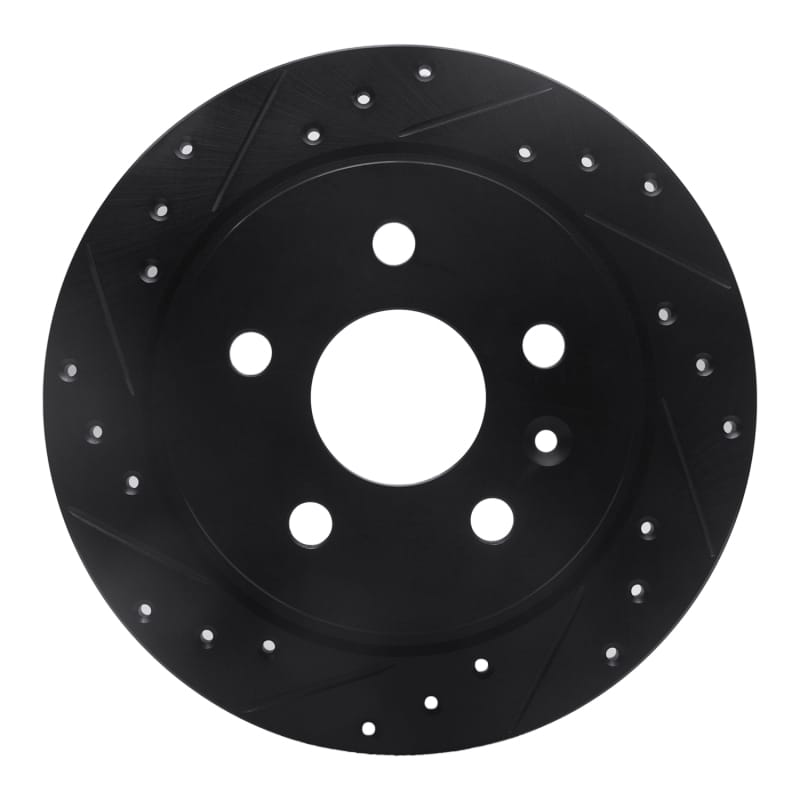 R1 Concepts — R1 11-16 Buick Regal Rear Left Drilled & Slotted Black Brake Rotor
R1 Brake Rotor Drill