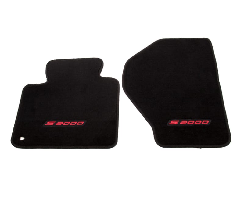 NRG — NRG Floor Mats - Honda S2000 (S2000 Logo) - 2pc.