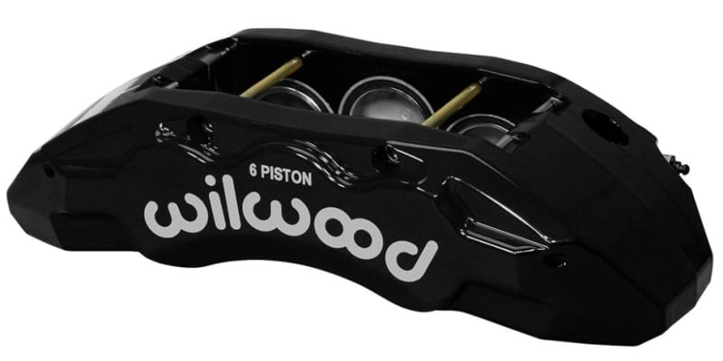 Wilwood — Wilwood Caliper-TX6R- L/H - Black 1.75/1.62/1.62in Pistons 1.38in Disc
BRAKE CALIPER