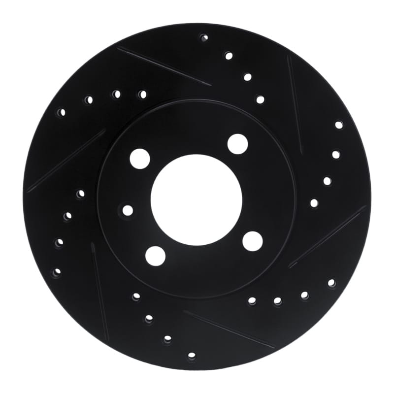 R1 Concepts — R1 86-08 Volkswagen DERBY (Mexico) Front Right Drilled & Slotted Black Brake Rotor
R1 Brake Rotor Drill