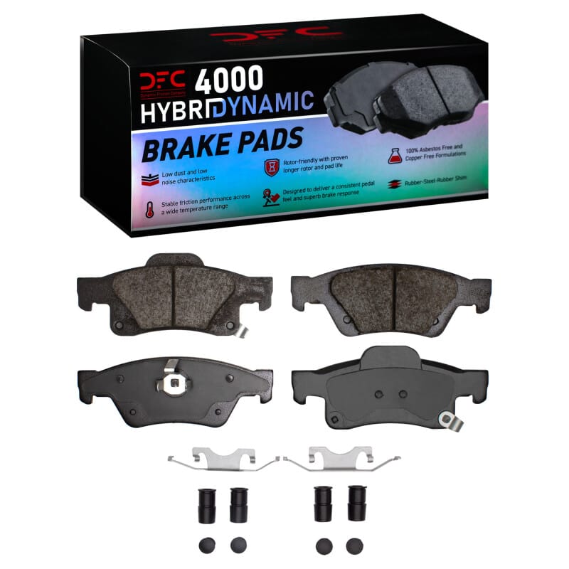 DFC — DFC 11-25 Dodge Durango Rear 4000 HybriDynamic Brake Pads and Hardware Kit
DFC Brake Pad Set