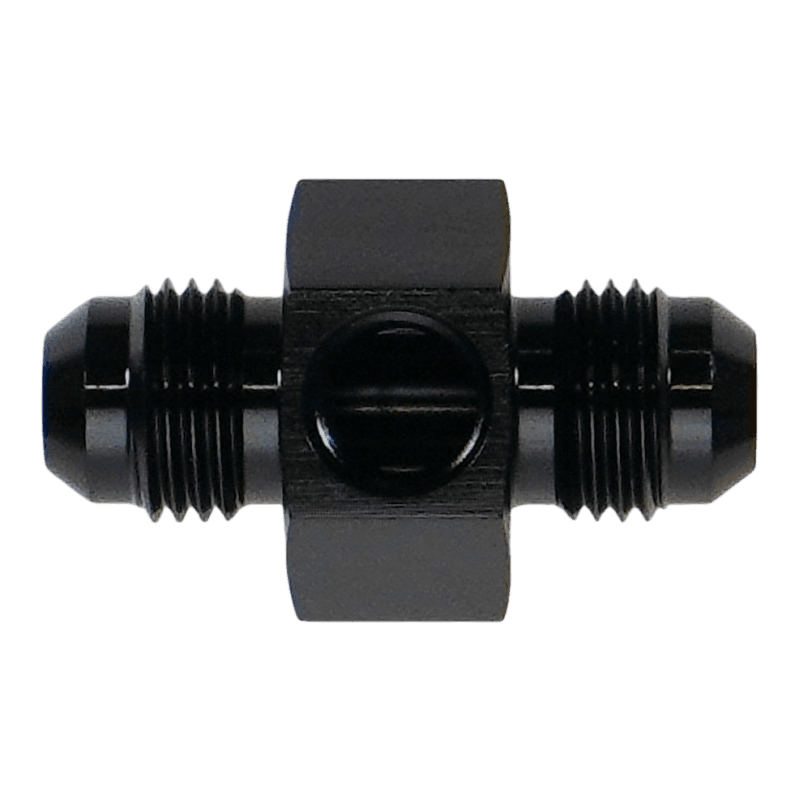 DeatschWerks — DeatschWerks 6AN Male Flare Gauge Adapter with 1/8in NPT Gauge Port
Lines & Fittings